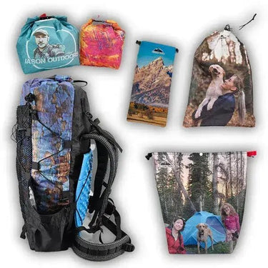 Custom Printed Backpacking Gear - Hilltop Packs LLC