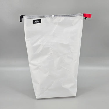 Food Bags White D50T fabric Roll Top - Hilltop Packs LLC