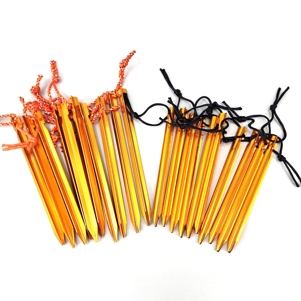 Tent Stakes for Backpacking – Ultralight Aluminum Stakes Small 6