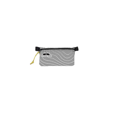Ultralight Zipper Pouch (Topo Pattern D50T Fabric) - Hilltop Packs LLC
