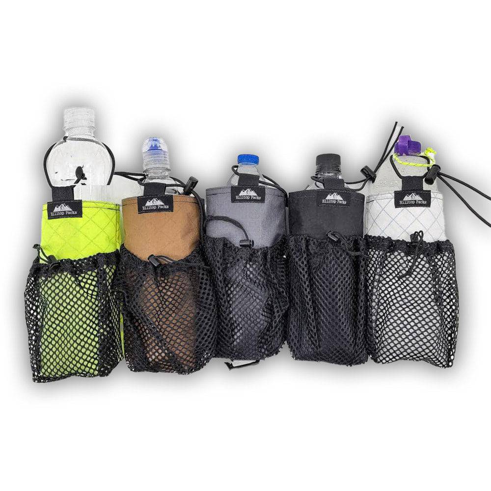 Water Bottle Pouch with Shoulder Strap Mount Backpack
