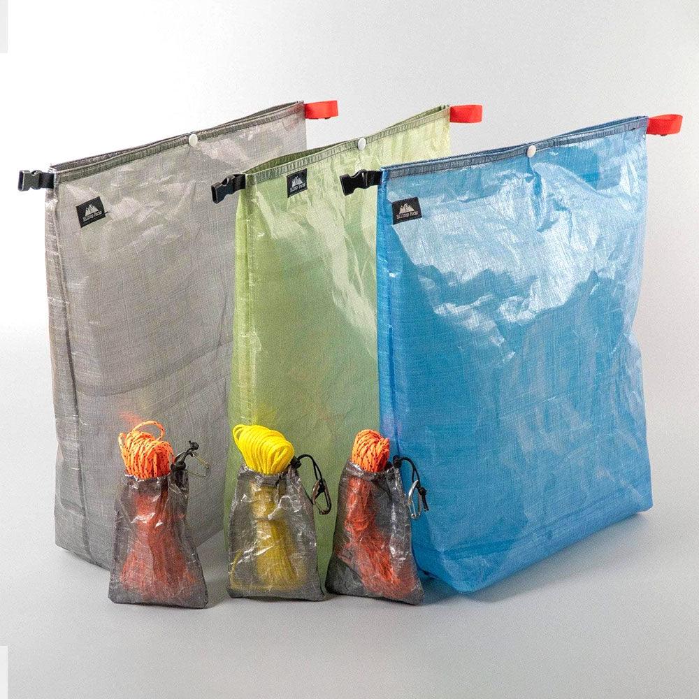 Milkary Large Storage Bag, 5 Pack Clear Plastic Storage Bag with