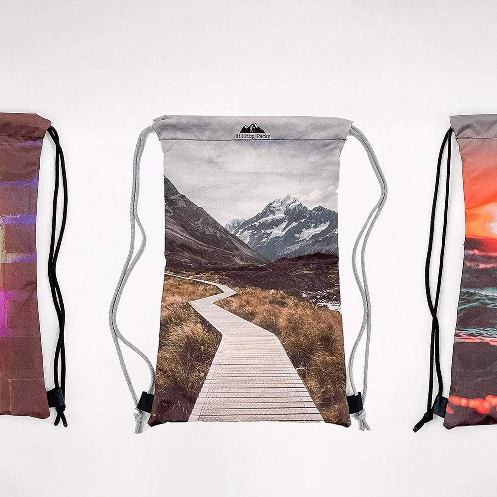 String Backpack - Custom Printed – Hilltop Packs LLC