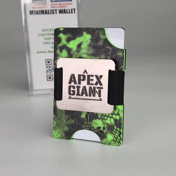Wallet - Kryptek Xtreme Zombie Green - APEX GIANT - Hilltop Packs LLC