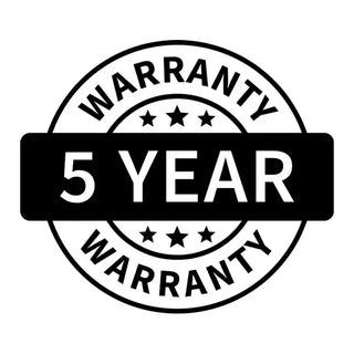 NEW 5 Year Warranty!