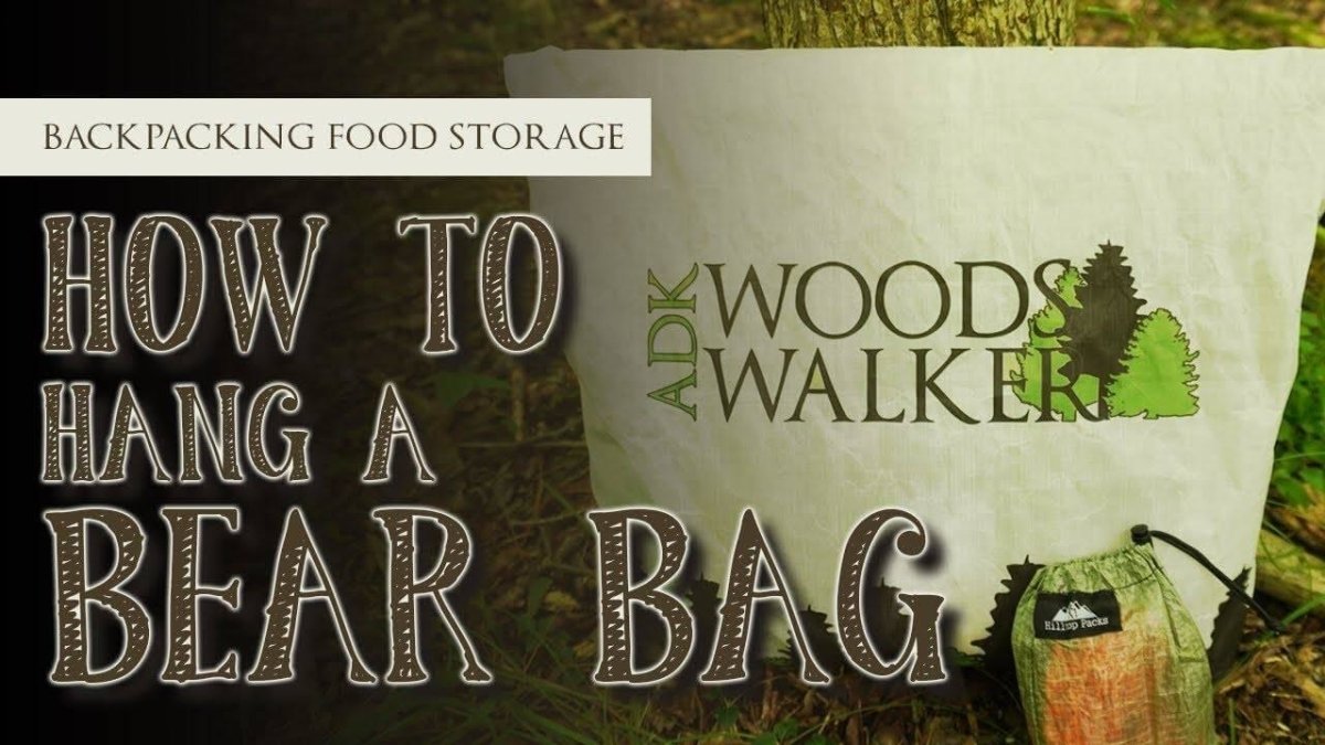 ADK Woods Walker: How to hang a bear bag - Hilltop Packs LLC