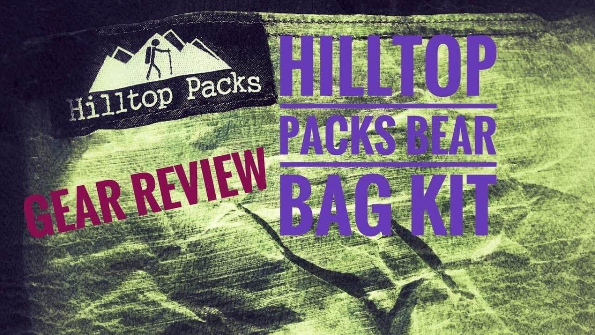 AS THE CROW FLIES HIKING: Bear Bag Review - Hilltop Packs LLC