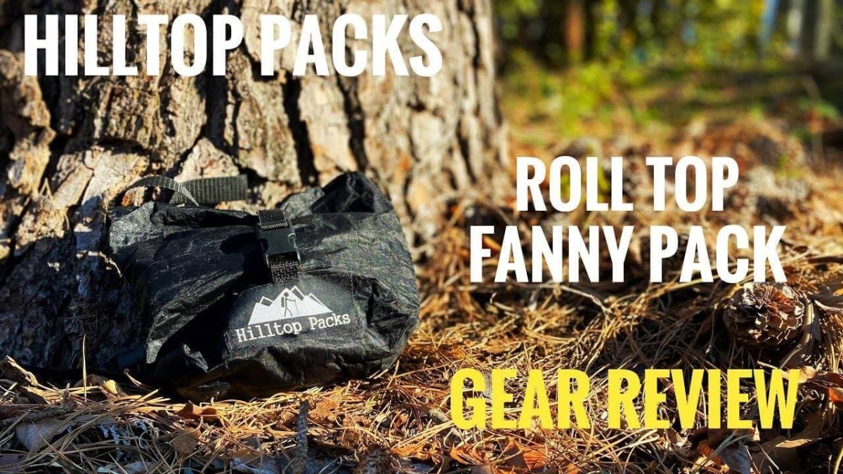 "As The Crow Flies Hiking" Reviews our fanny pack! - Hilltop Packs LLC