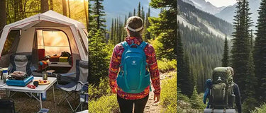 Camping Gear VS Hiking Gear - Hilltop Packs LLC