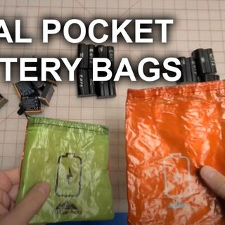 Dual Pocket Battery Bags - Hilltop Packs LLC