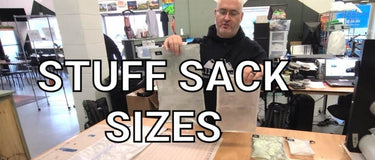 Stuff Sacks Sizes & Uses - Hilltop Packs LLC