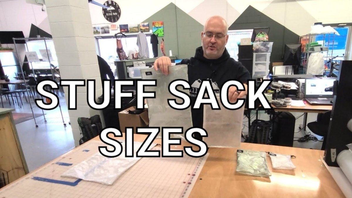 Stuff Sacks Sizes & Uses - Hilltop Packs LLC