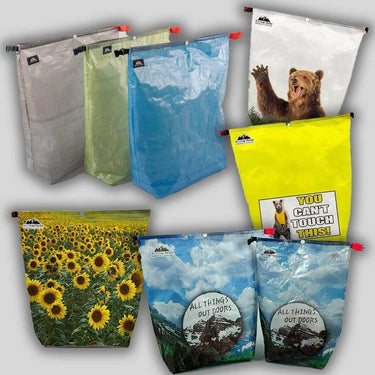 Food Bags (Bear Bags) Ultralight & Ultra-Custom - Hilltop Packs LLC