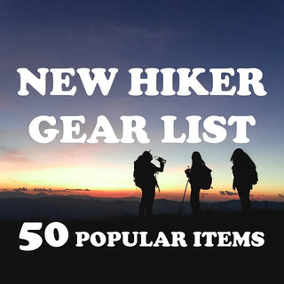 New Hiker Gear List