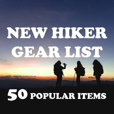 New Hiker Gear List
