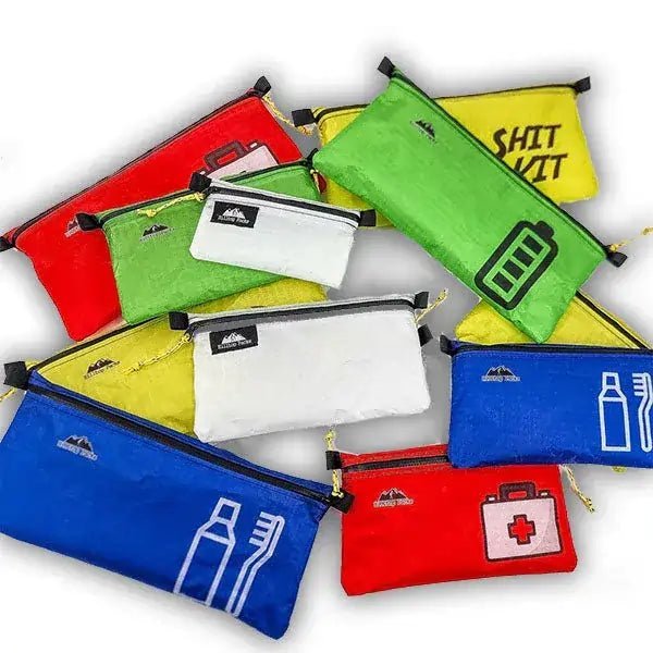 Ultralight Zipper Pouches for Backpacking