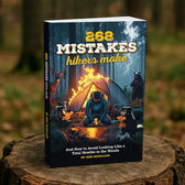 268 Mistakes Hikers Make (Backpacking Guide Book) - Hilltop Packs LLC