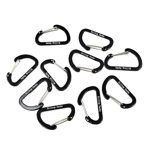 Bargain 10 Micro Carabiners Set – Hilltop Packs