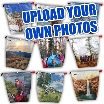 Food Bags w/ Custom Printing (Challenge D50T ultralight fabric) Bear Bag