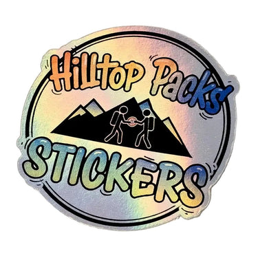 Custom Printed Stickers HOLOGRAPHIC - Hilltop Packs LLC
