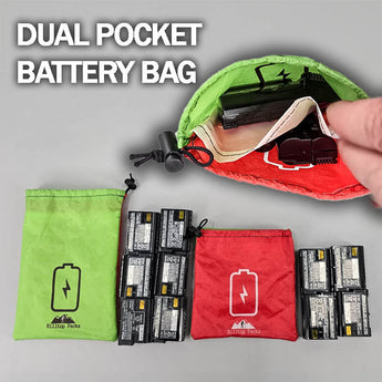 Dual Pocket Battery Bags