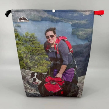 Food Bags w/ Custom Printing (Challenge D50T ultralight fabric) Bear Bag - Hilltop Packs LLC