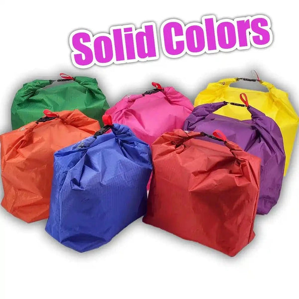 Food Bags w/ Solid Colors (D50T ultralight fabric) - Hilltop Packs LLC