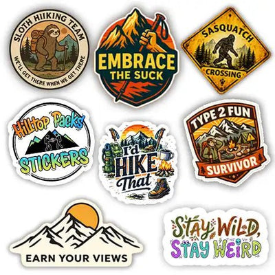 Hilltop Packs Sticker Club Subscription - Hilltop Packs LLC