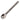 Long handle Titanium spoon w/ polished bowl - Hilltop Packs LLC