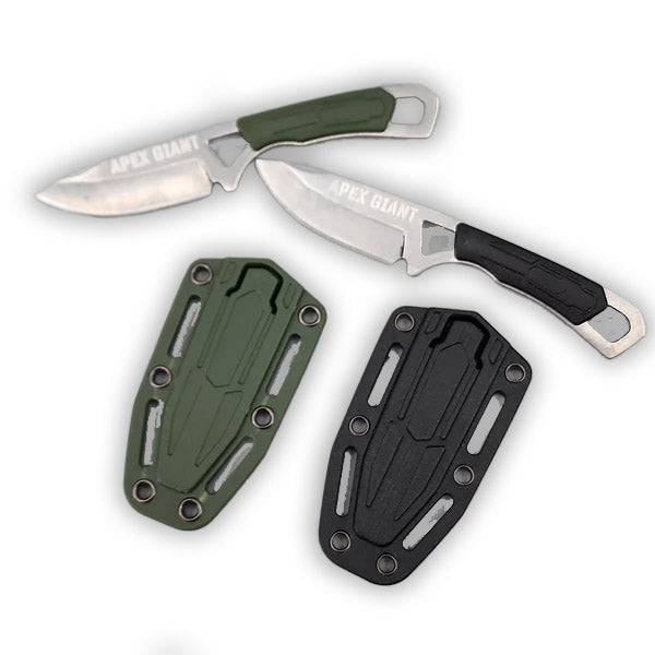 Neck Knife - Small Fixed Blade Knife With Kydex Sheath - Hilltop Packs LLC