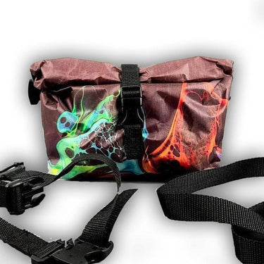 Roll Top Fanny Pack w/ Custom Printing (D50T Challenge Fabric) - Hilltop Packs LLC