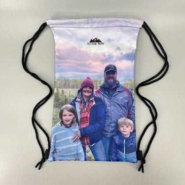 String Backpack - Custom Printed - Hilltop Packs LLC