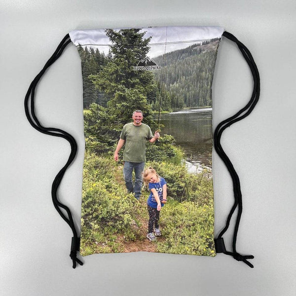 Custom Printed String Backpack Personalized Gear Lightweight