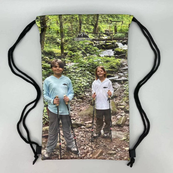 Custom Printed String Backpack Personalized Gear Lightweight