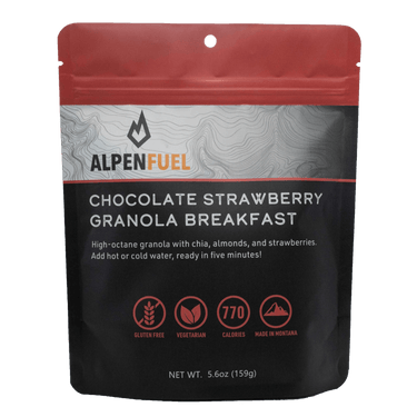 Alpen Fuel Chocolate Strawberry Granola - Hilltop Packs LLC