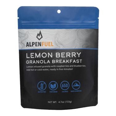 Alpen Fuel Lemon Berry Granola - Hilltop Packs LLC