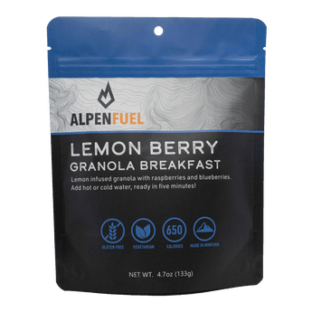 Alpen Fuel Lemon Berry Granola - Hilltop Packs LLC