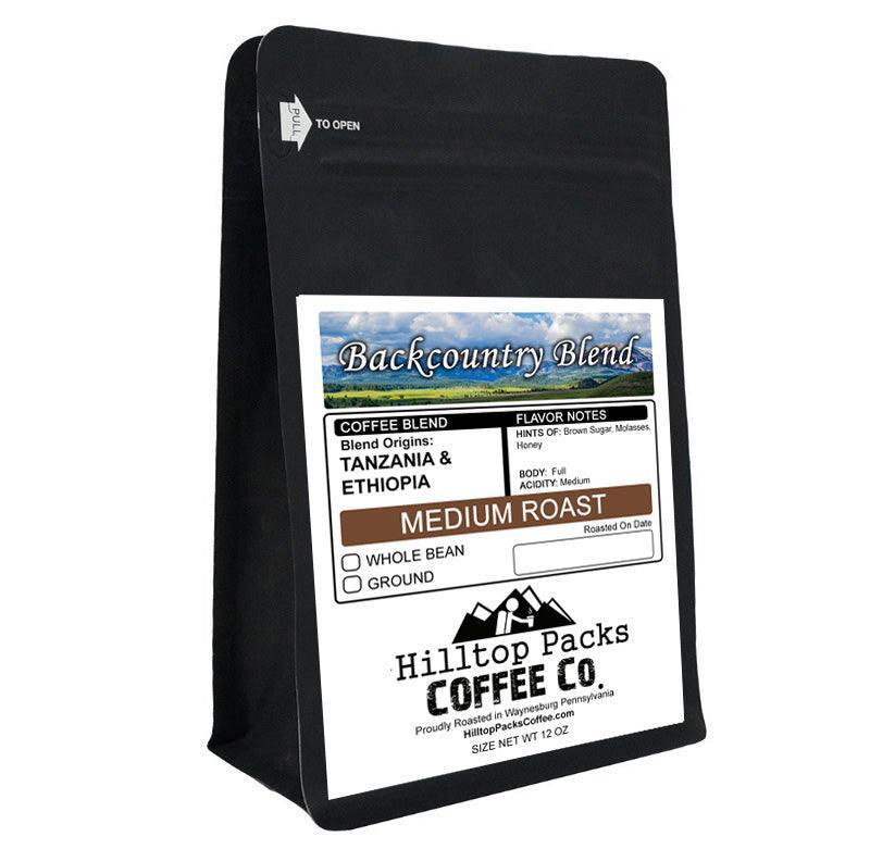 Backcountry Blend - Medium Roast - Hilltop Packs LLC