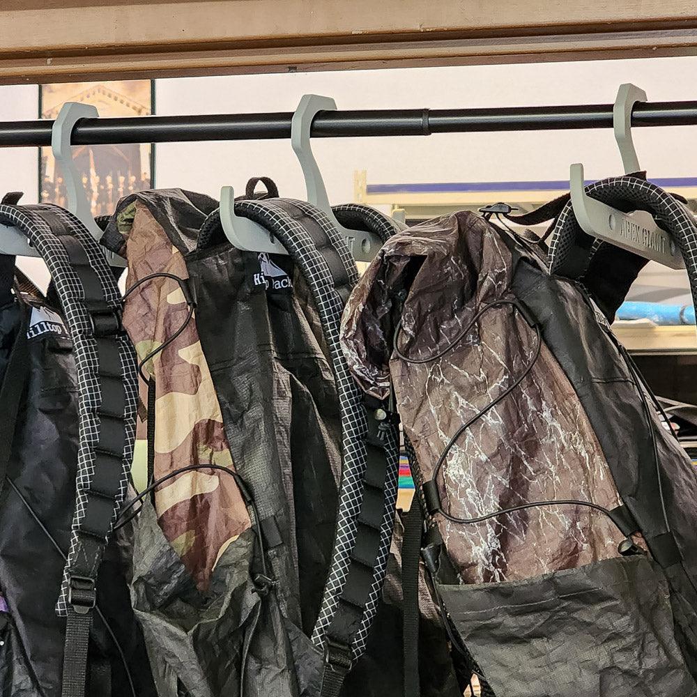 Backpack Hanger – Hilltop Packs LLC, Backpack Storage 