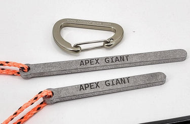 Bear bag toggle Flat Version (PCT Method food bag hang) (Apex Giant) - Hilltop Packs LLC