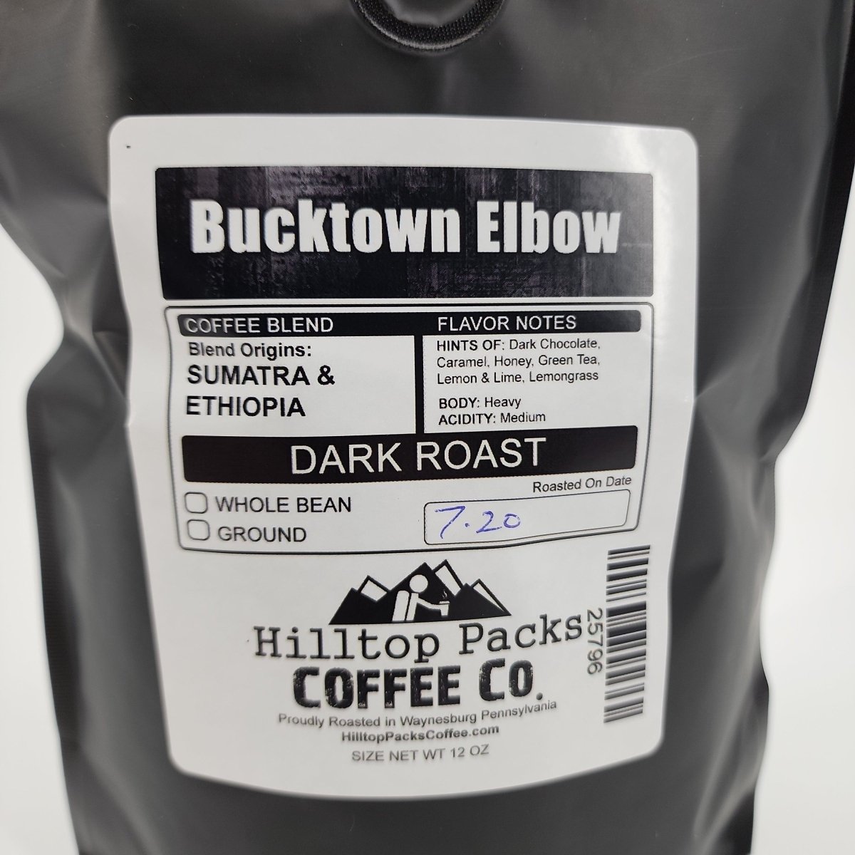 Bucktown Elbow - Dark Roast - Hilltop Packs LLC
