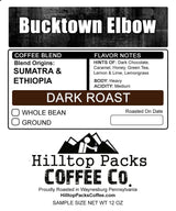 Bucktown Elbow - Dark Roast - Hilltop Packs LLC