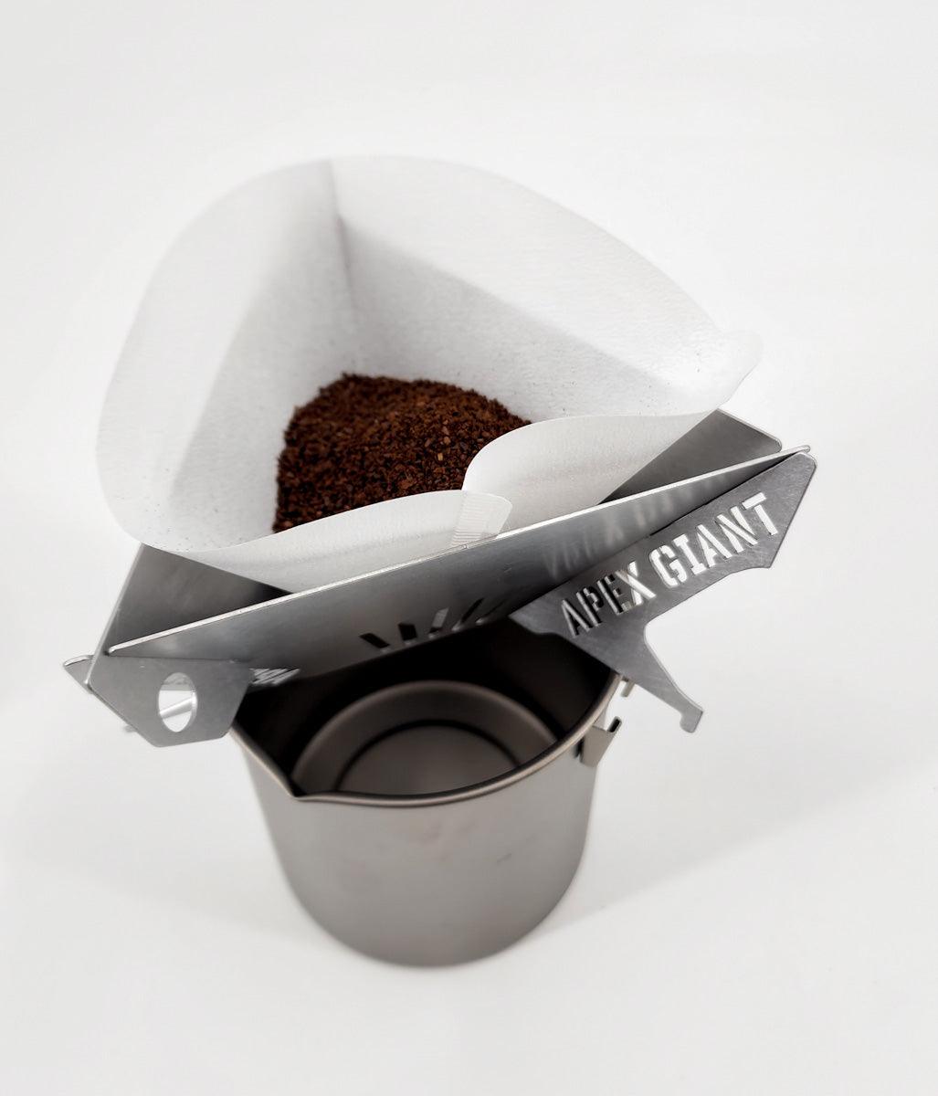 Coffee Dripper Pourover Kit by Apex Giant - Hilltop Packs LLC