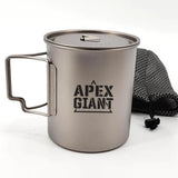 Cook Pots made with ultralight Titanium Apex Giant - Hilltop Packs LLC