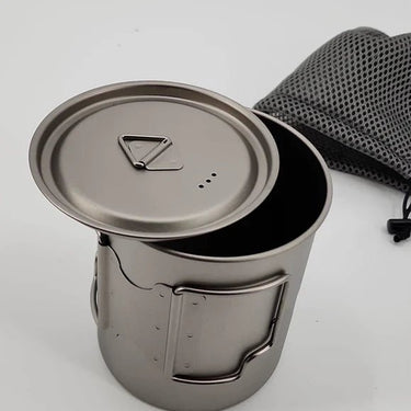 Cook Pots made with ultralight Titanium Apex Giant - Hilltop Packs LLC