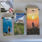 Dual Pocket Gadget Bags w/ Custom Printing (ECOPAK) - Hilltop Packs LLC