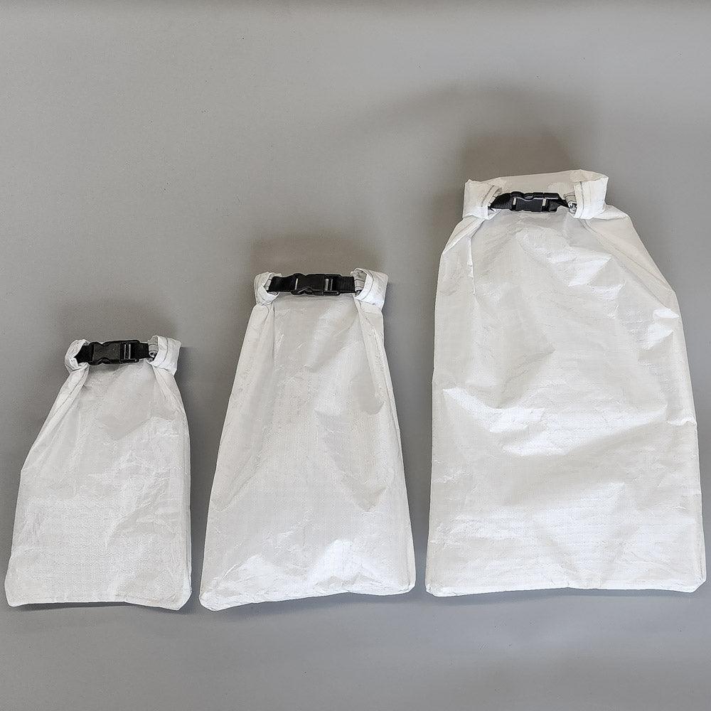Dual Pocket Gadget Bags White (ECOPAK) - Hilltop Packs LLC