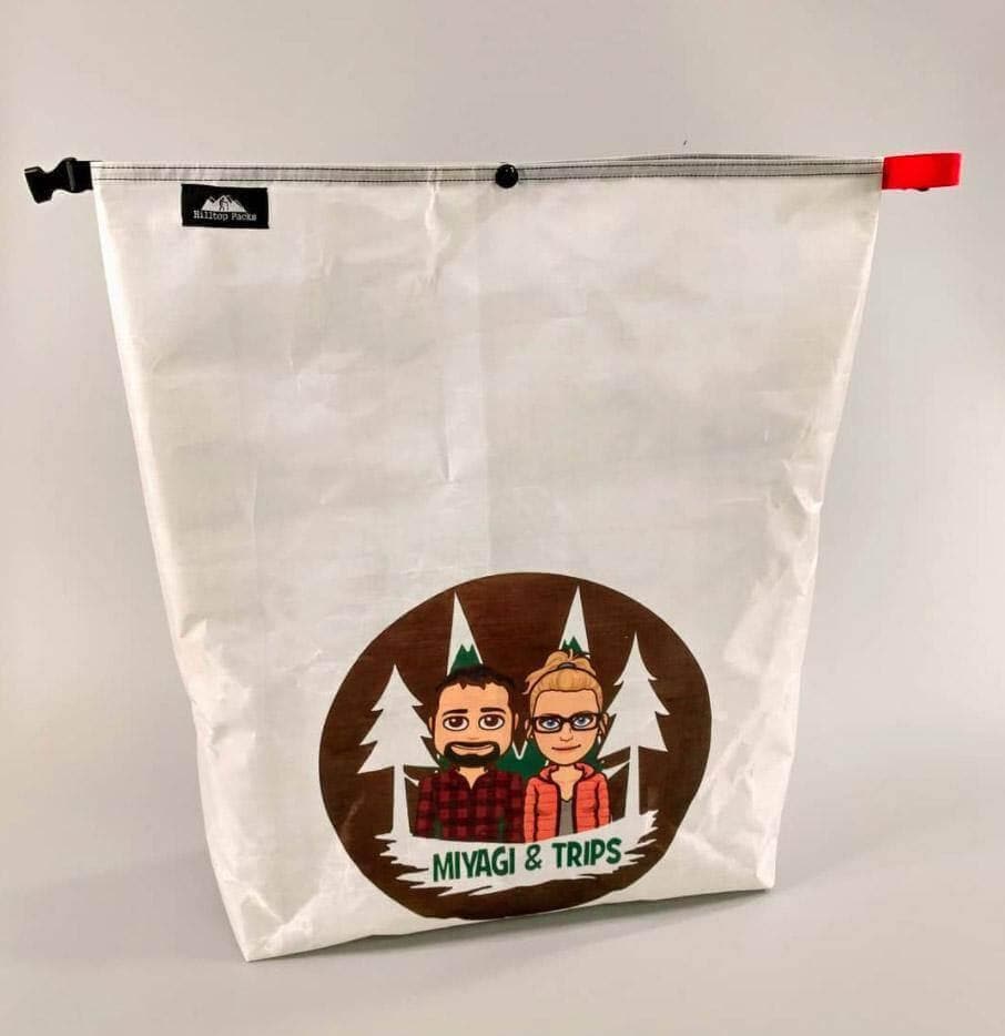 Food Bags w/ Custom Printing (DYNEEMA) bear bags - Hilltop Packs LLC