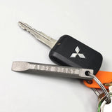 Keychain Pry Bar Titanium by Apex Giant - Hilltop Packs LLC