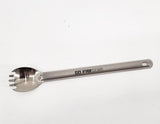 Long Handle Titanium Spork w/ polished bowl - Hilltop Packs LLC